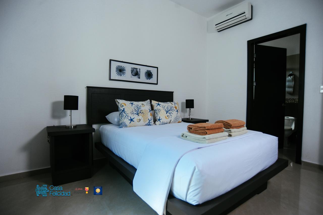 Casa Felicidad Apartment Плая дел Кармен Стая снимка