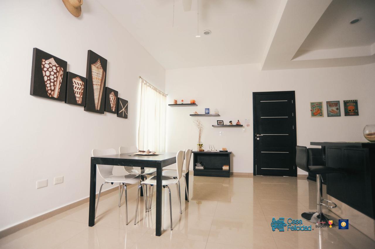 Casa Felicidad Apartment Плая дел Кармен Екстериор снимка